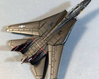 Hallmark Legends In Flight Airplane Replicas Including F-86F Sabre, VX-9 F-14 Blackcat And F-14A Tomcat, All New In Box