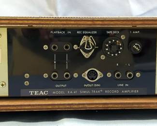 TEAC Model RA-41 Simul-Trak Record Amplifier