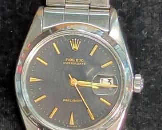 Rolex Oysterdate Wristwatch, Recently Serviced, Seller Will Provide 1 Year Warranty