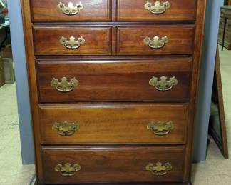 Young-Hinkle Cherry Valley 5 Drawer Chest Of Drawers, 46.75" H x 34" W x 18" D