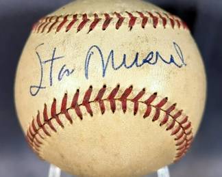 Stan Musial (HOF) Autographed Baseball
