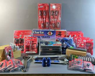 Tool Assortment, New In Package, Brands Include Milwaukee, Lenox, Clarke, Allen, Pony, Westward And More