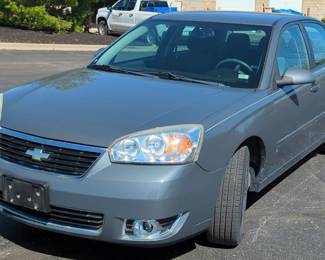 2007 Chevrolet Malibu 2LT Sedan Car, 3.5L V6, 21,213 Miles Showing On Odometer, VIN# 1G1ZT58N07F165123