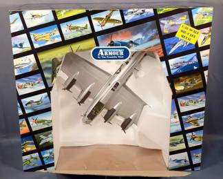 The Franklin Mint Armour Collection 1:48 Scale Die-Cast Metal B17-G General Ike Plane, New In Package
