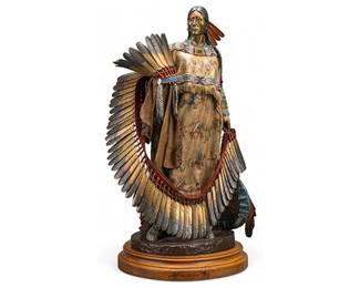 Dave McGary, "The Honor Dress", 2007, cast bronze - (Lot 134)