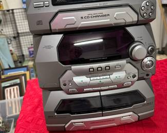 Panasonic all in one radio/ CD/ cassette player