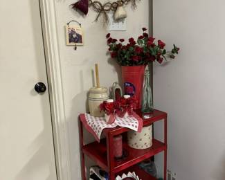 Cute red home accents