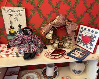 Cute watermelon home decor