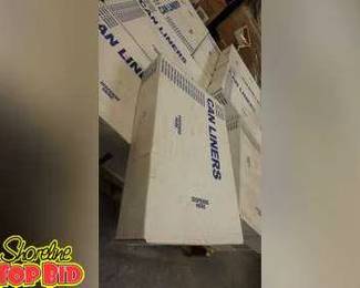 1 Case, 33 Gallon Trash Bags