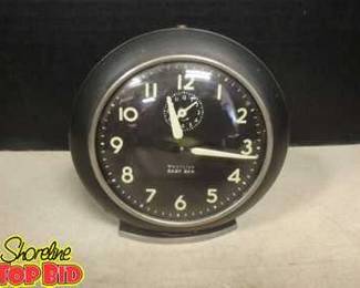 Vintage Westclox Baby Ben Alarm Clock, Working Condition Alarm Works, Keeps Time