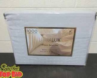 New Ultralux 1000 Thread Count King Size Sheet Set