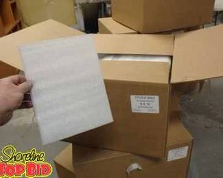 1 Case Stock Bags Foam Pouch