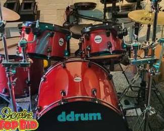 DDrum 5pc with cymbals