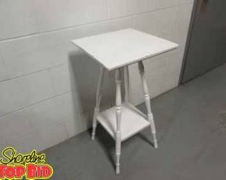 Wooden Side Accent Table