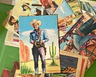 1950's Post Cereal Trading Cards