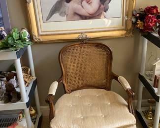 Vintage French Country Arm Chair