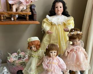 Large Selection of Dolls