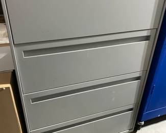 Metal File Drawers - 4 drawer