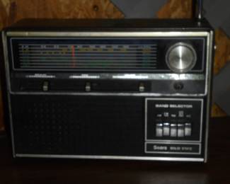 Sears Solid State portable radio