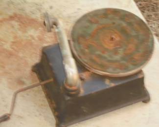 Antique Vano phone record player