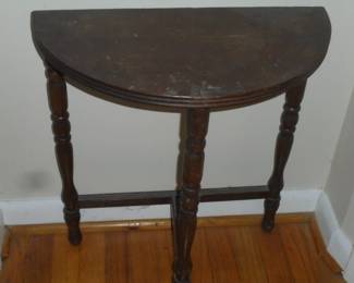 Another vintage half table