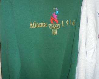 Green Atlanta '96' Olympic sweatshirt