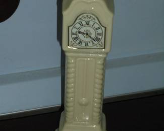 Avon bottles: Grand father clock