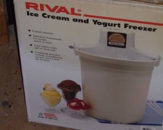 Rival ice cream & yogurt freezer