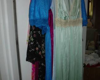 Vintage ladies night gowns
