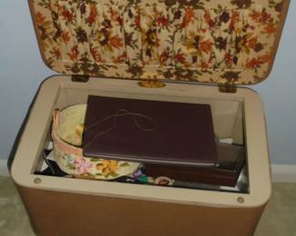 Mid century sewing box