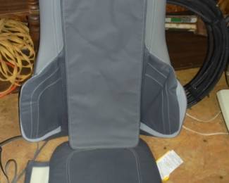 Sharper Image heated car seat w/remote
