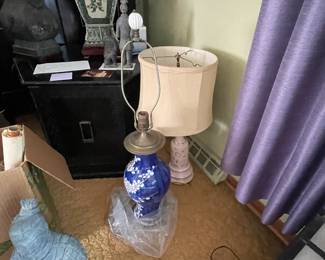 . . . more table lamps