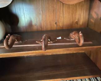 . . . elephant hat rack