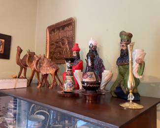 . . . camels and foreign treasures