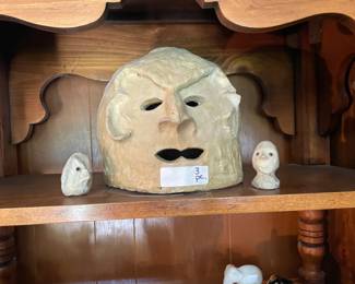 . . . pottery mask