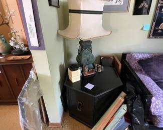 . . . Asian-themed vase