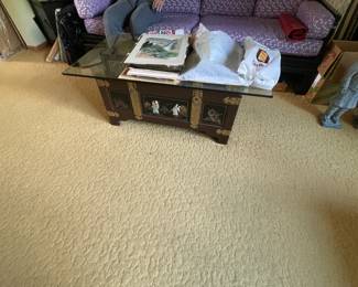 . . . Asian-themed coffee table