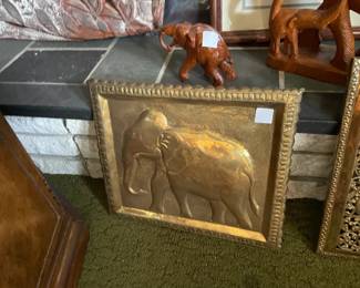 . . . and another brass elephant piece