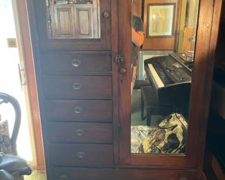 . . . antique wardrobe