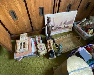. . . more Egyptian items