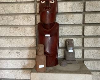 . . . more wood-carved icons