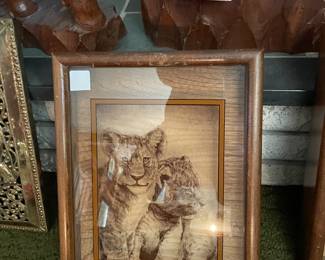 . . . another lion print