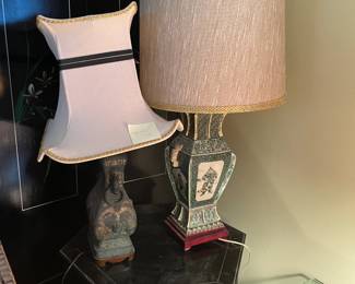 . . . Asian themed lamps