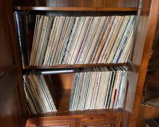 . . . record albums galore, from classical and jazz to pop and album sets