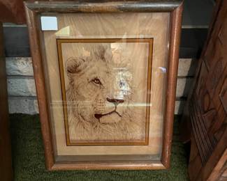 . . . lion print