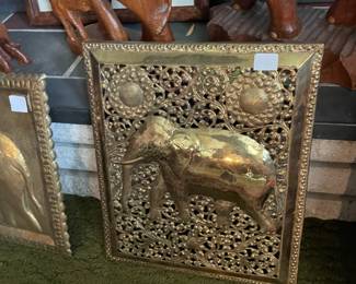 . . . brass elephant art