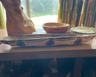 . . . hand-carved bowls