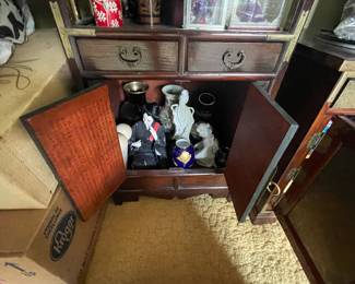 . . . cabinet filled with treasures