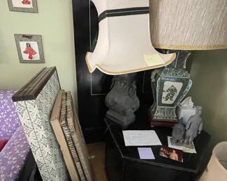 . . . another ceramic lamp