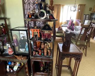 . . . nice open curio stuffed with treasures